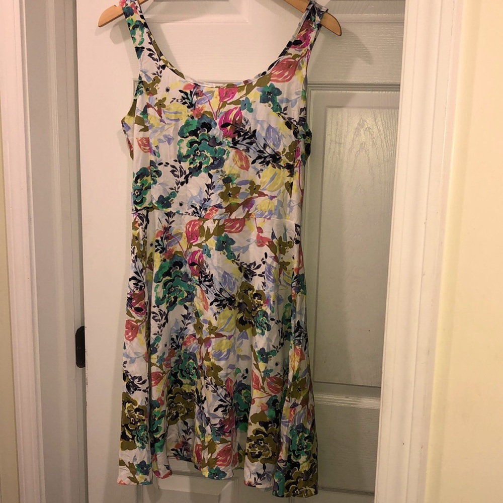 Jacqueline de Yong midi floral dress